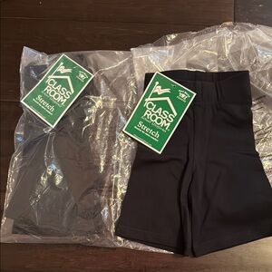 NWT Bundle of Girls Classroom Navy Blue Stretch Modesty School Uniform Shorts!